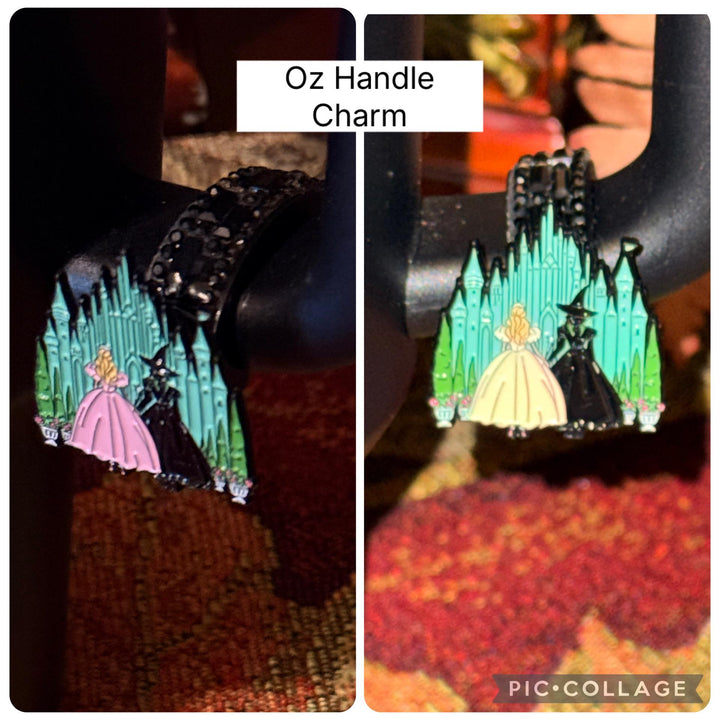 Wickedly Good Witch Black Pink Green Tumbler Accessories that fit Stanley 20/30 ad 40 oz Tumblers