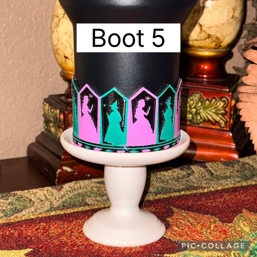 Good and Wicked Witch Black Pink Green Tumbler Accessories that fit Stanley 20/30 ad 40 oz Tumblers