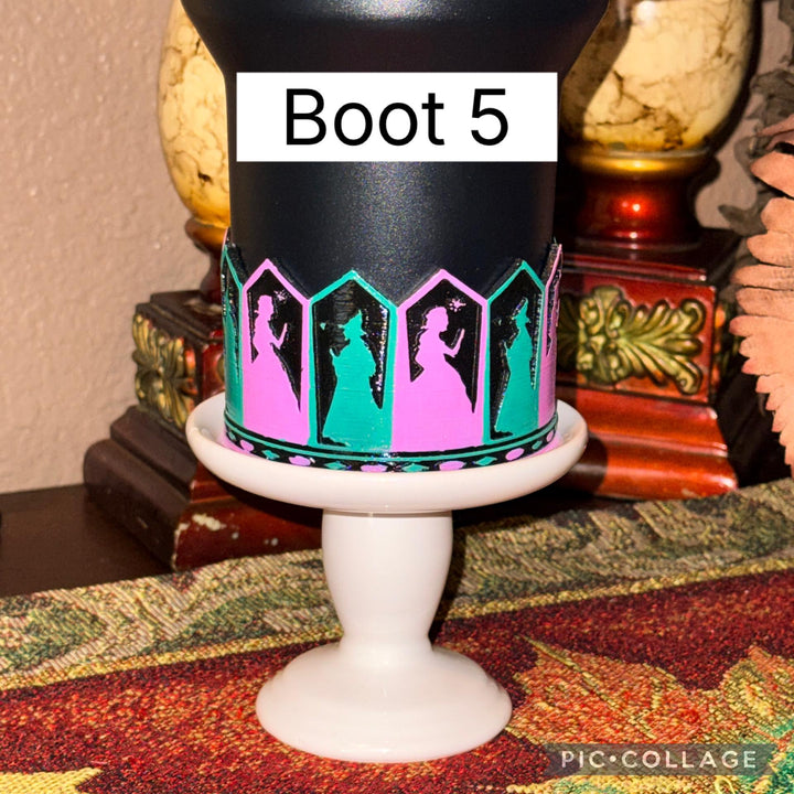 Good and Wicked Witch Black Pink Green Tumbler Accessories that fit Stanley 20/30 ad 40 oz Tumblers