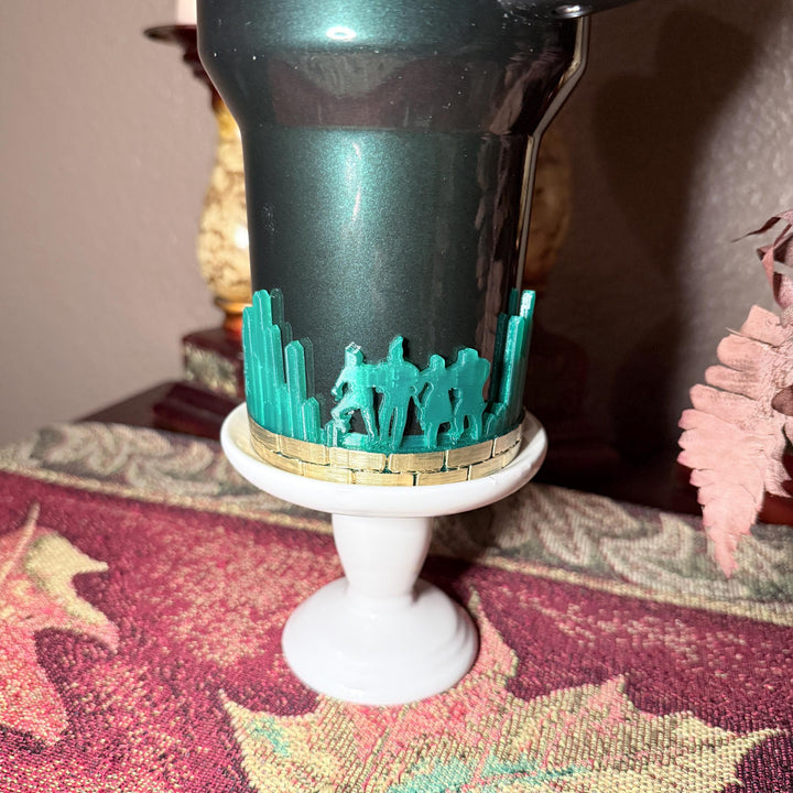Emerald Green Castle Wickedly Witch Tumbler Sleeve Good Witch to fit Stanley Tumblers, Unique Gift