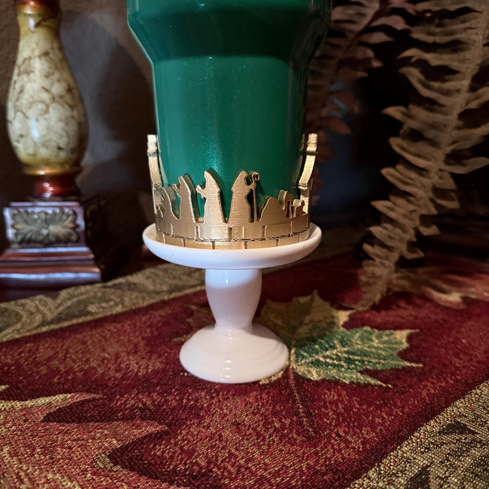 Wrap Around Christmas Nativity Scene Jesus Mary Joseph Shepard Wise Men Tumbler Boot, Protective Sleeve, Stanley Tumbler Accessories