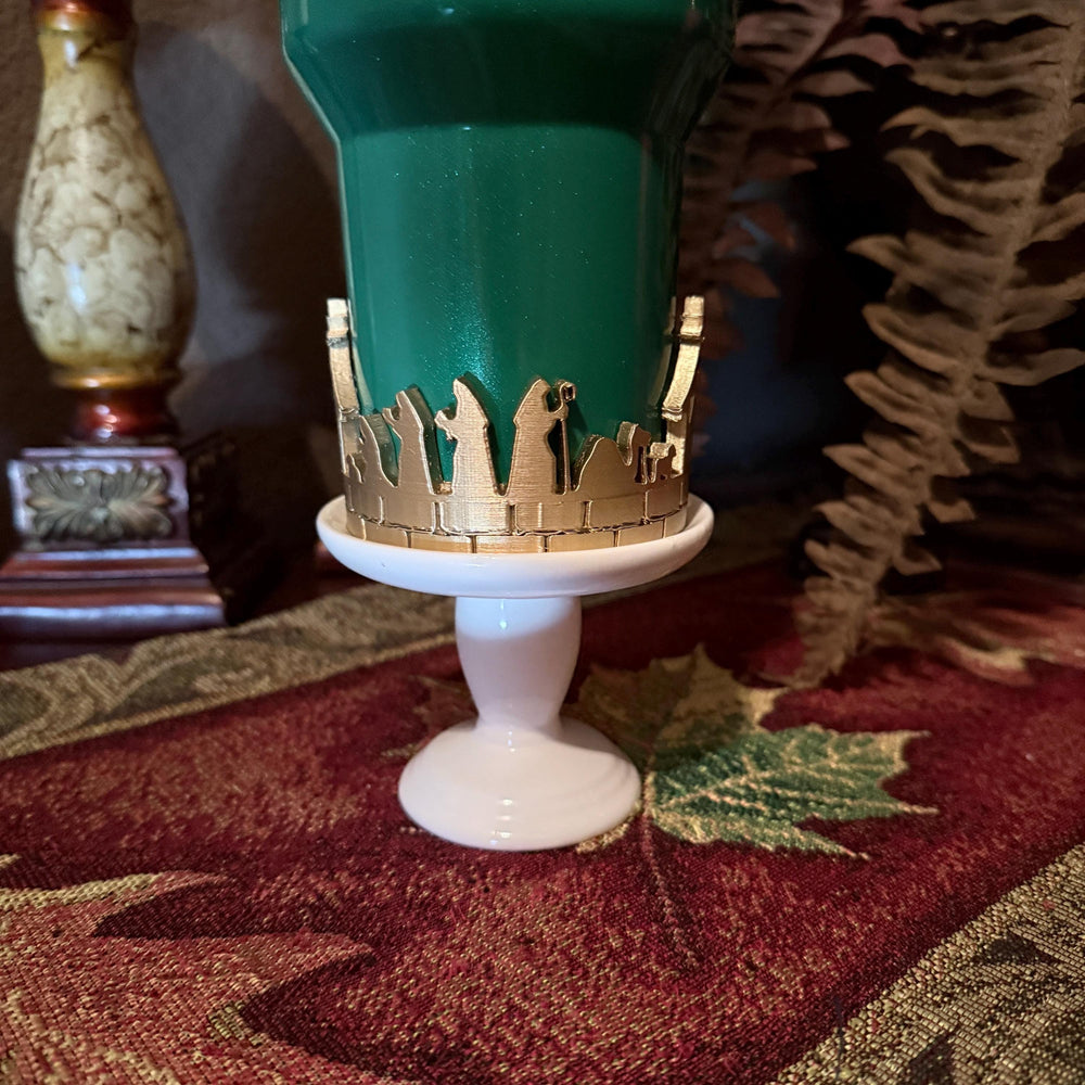 Wrap Around Christmas Nativity Scene Jesus Mary Joseph Shepard Wise Men Tumbler Boot, Protective Sleeve, Stanley Tumbler Accessories