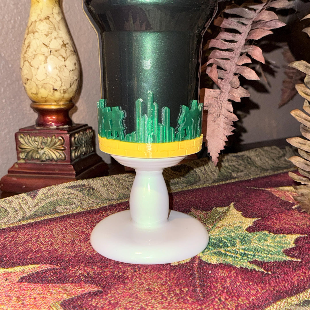 Emerald Green Castle Wickedly Witch Tumbler Sleeve Good Witch to fit Stanley Tumblers, Unique Gift