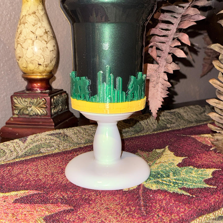 Emerald Green Castle Wickedly Witch Tumbler Sleeve Good Witch to fit Stanley Tumblers, Unique Gift
