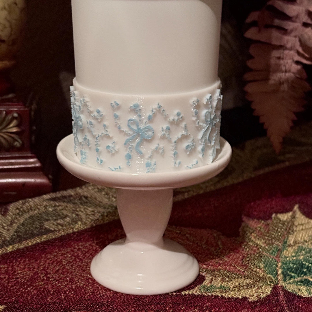 NEW Baby Blue Sparkle LSF Couquette Ribbon Bow Tumbler Boot, lid topper, handle charms, Fit the Love Shack Fancy Stanley, Unique Accessories