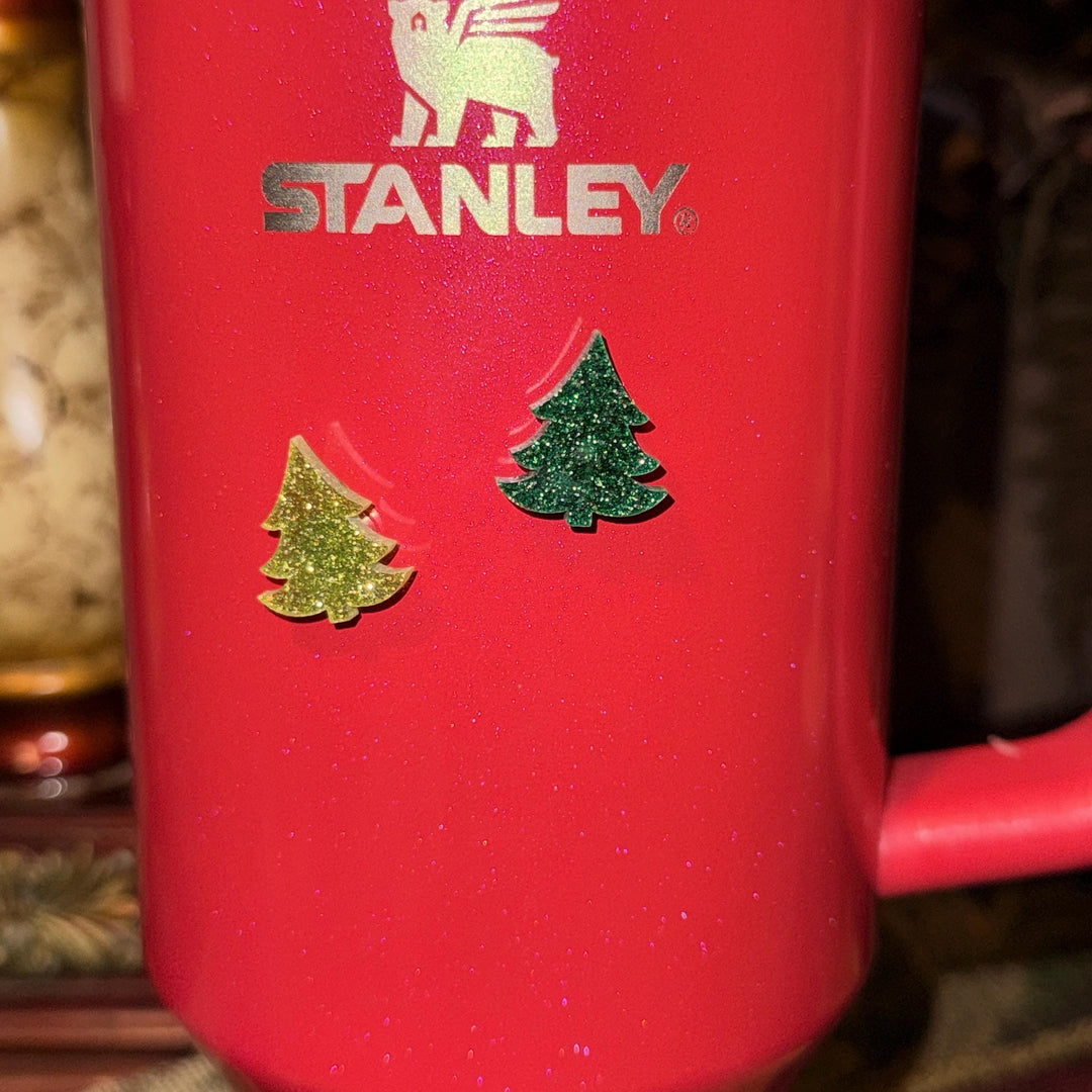 Christmas Tumbler Charm Magnets, Tumbler Accessories, magnetic Stanley decorations, locker magents, refrigerator magnets, unique gift