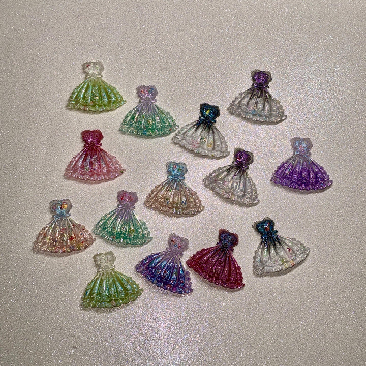 Princess Dress Glow in the Dark Tumbler Straw Topper Cap Cover, Fits Stanley and 10mm Straws
