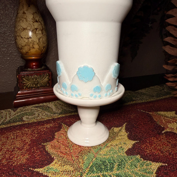 Easter Bunny Butt Tumbler Boot, Spring Cottontail, White Pink Pastel Easter Bunnies, Fit's Stanley and other Tumblers, Protective Sleeve