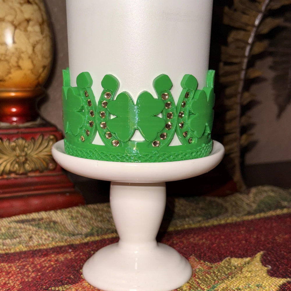 Rhinestone Clover Horseshoe Shamrock Tumbler Boot, Cup Boot Sleeve, St Patrick’s Day Clover, Fit's Stanley Tumblers, Protective Sleeve
