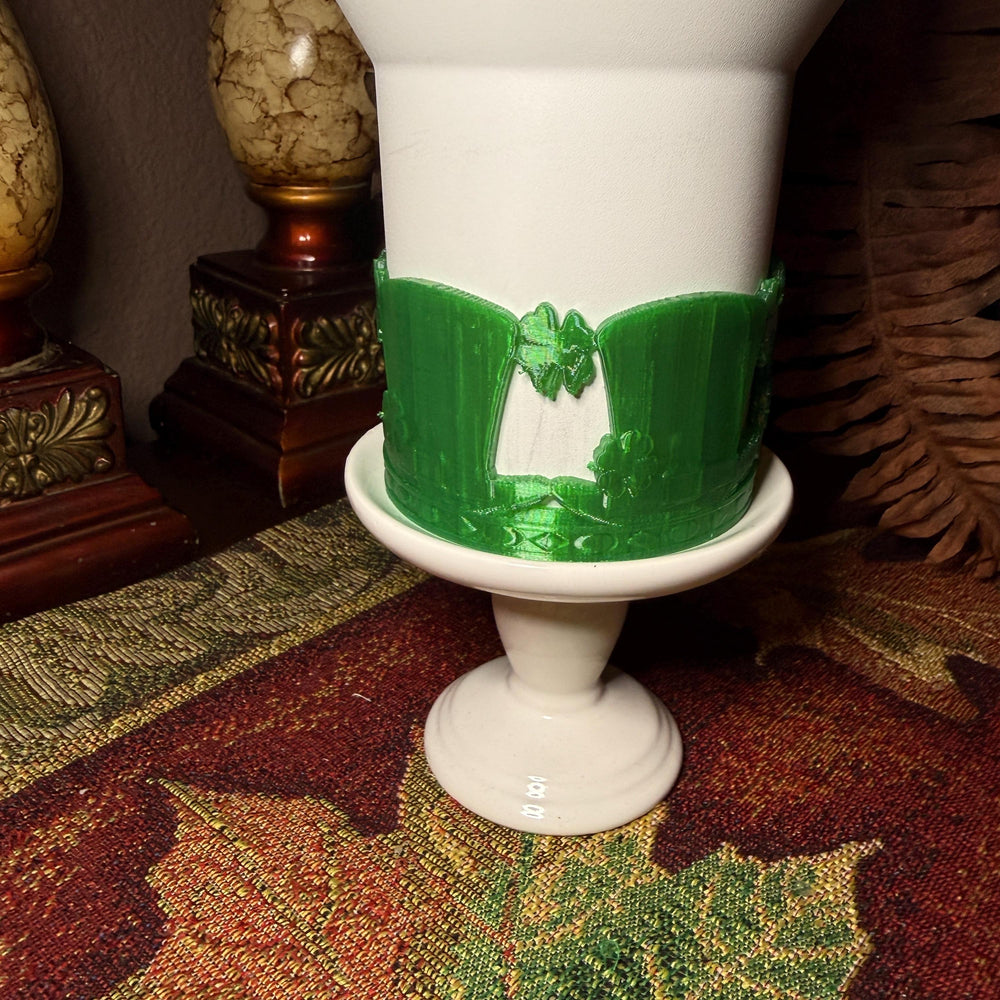 Leprechaun Hat Shamrock Tumbler Boot, Cup Boot Sleeve, St Patrick’s Day Clover, Fit's Stanley Tumblers, Protective Sleeve