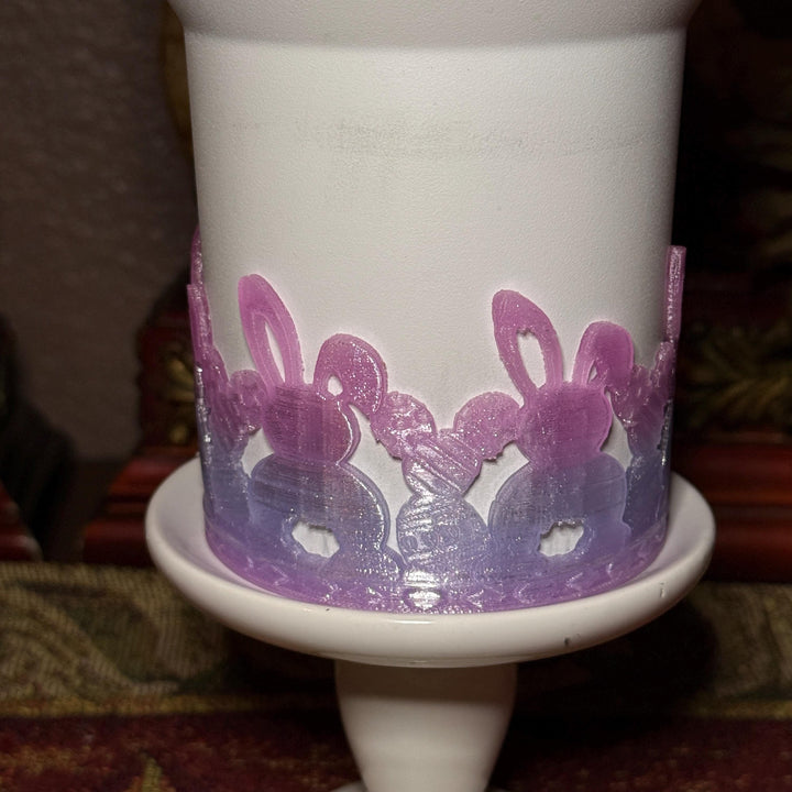 Easter Bunny Tumbler Boot, Tumbler Boot Sleeve, Pastel Easter Bunnies Spring, Fit's Stanley Tumblers, Protective Sleeve