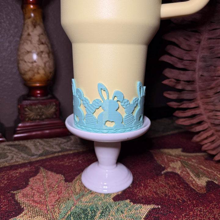 Easter Bunny Tumbler Boot, Tumbler Boot Sleeve, Pastel Easter Bunnies Spring, Fit's Stanley Tumblers, Protective Sleeve
