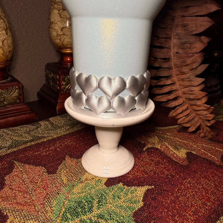 Puffy Heart Red Valentine Tumbler Boot and Topper, Fit’s 20 30 and 40 oz Stanley Tumblers and others, Quencher and Pro Tour, HOT SELLER