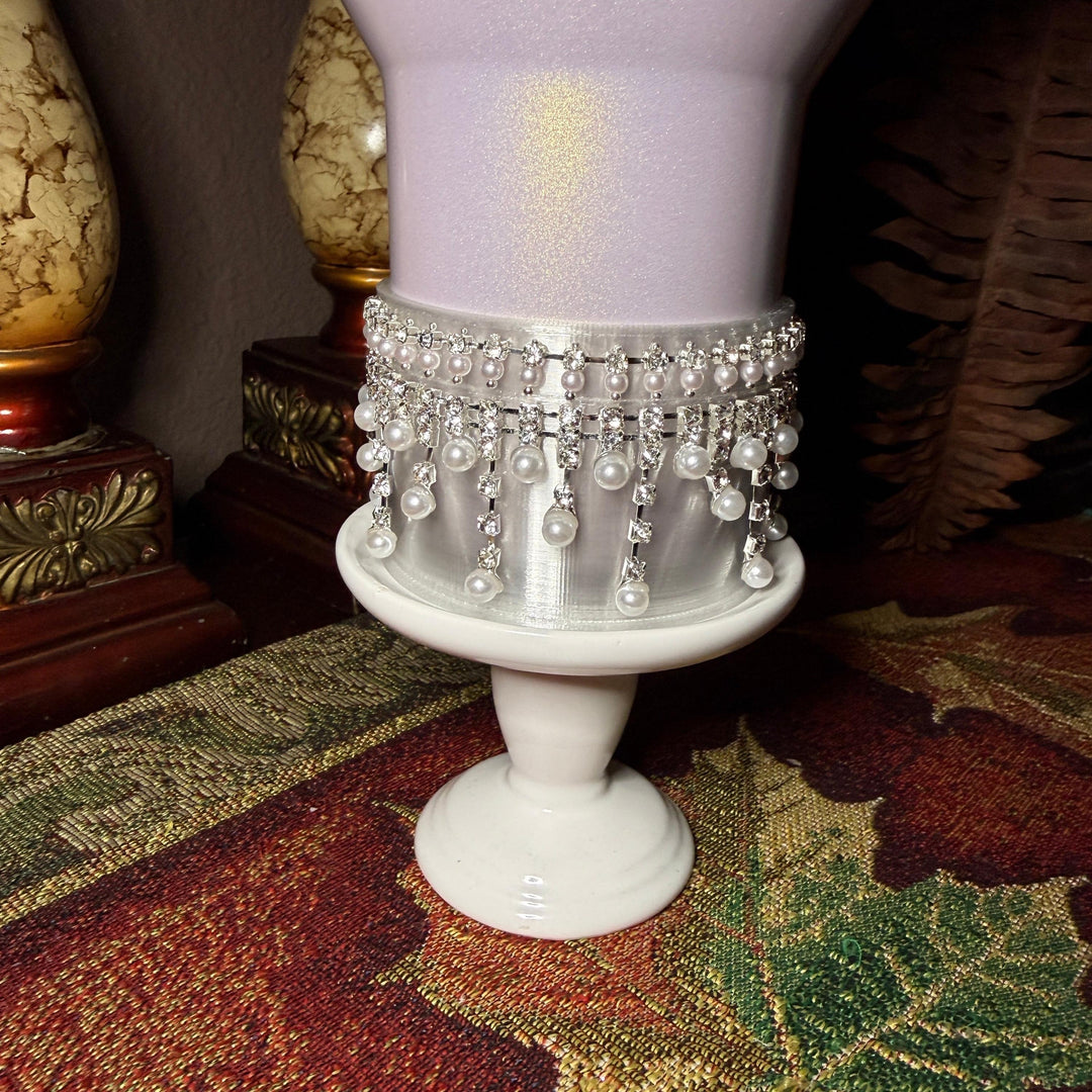 Diamonds and Pearls Collection 2 - Fancy Rhinestone Royal Princess Collection for Stanley tumblers, crown topper, halo, boot or straw topper