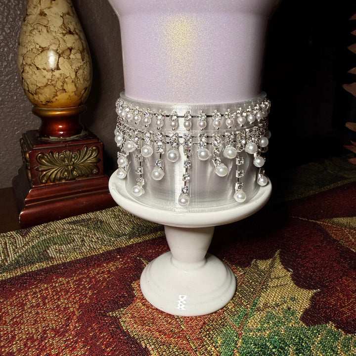 Diamonds and Pearls Collection 2 - Fancy Rhinestone Royal Princess Collection for Stanley tumblers, crown topper, halo, boot or straw topper