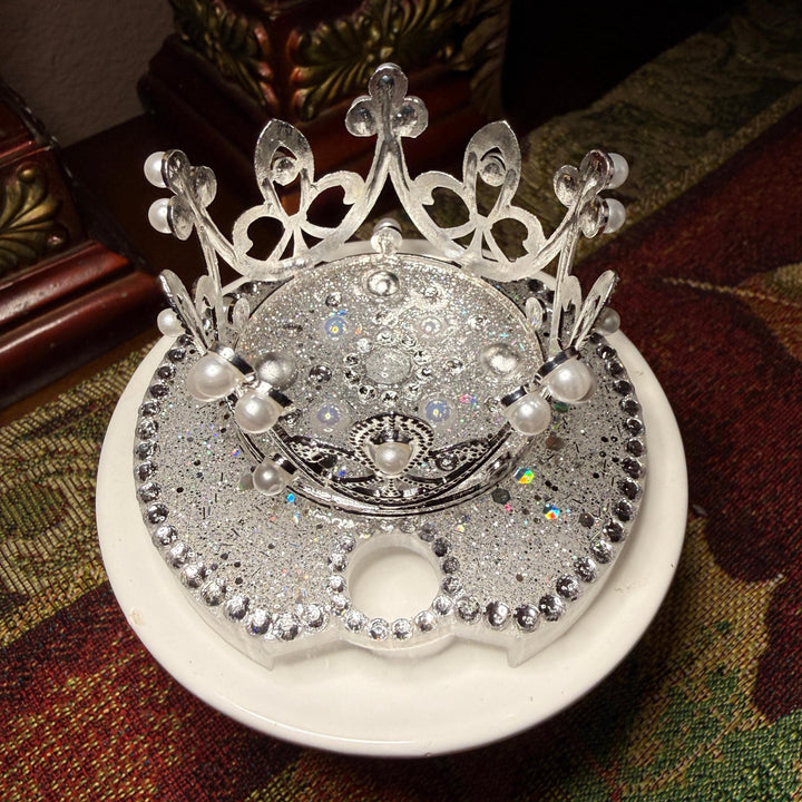 Diamonds and Pearls Collection 2 - Fancy Rhinestone Royal Princess Collection for Stanley tumblers, crown topper, halo, boot or straw topper