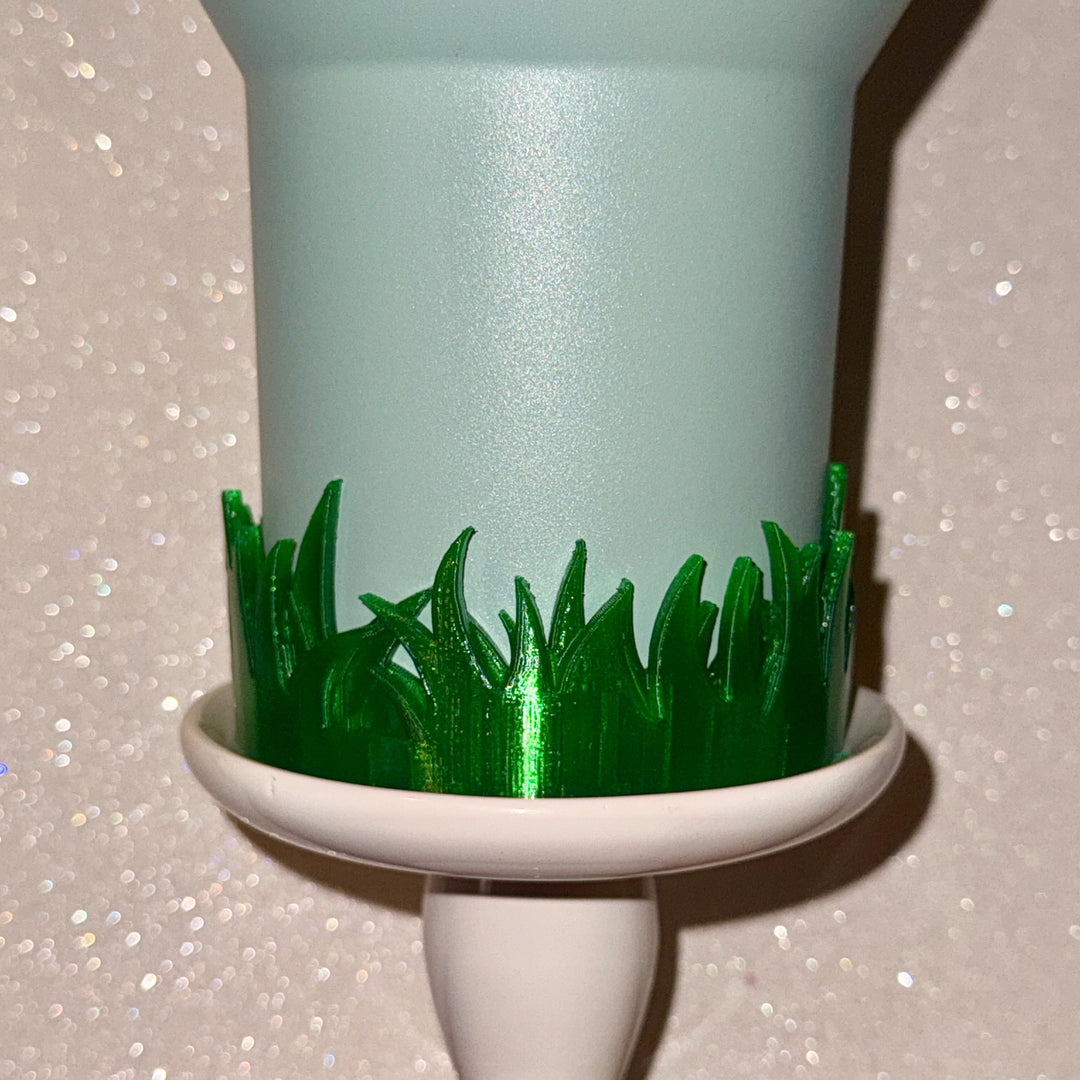 Green Grass Tumbler Boot, Tumbler Boot Sleeve, Easter Floral Spring, Fit's Stanley, coldest Tumblers and more, Protective Sleeve