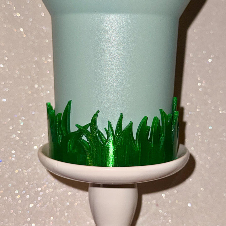 Green Grass Tumbler Boot, Tumbler Boot Sleeve, Easter Floral Spring, Fit's Stanley Tumblers and more, Protective Sleeve