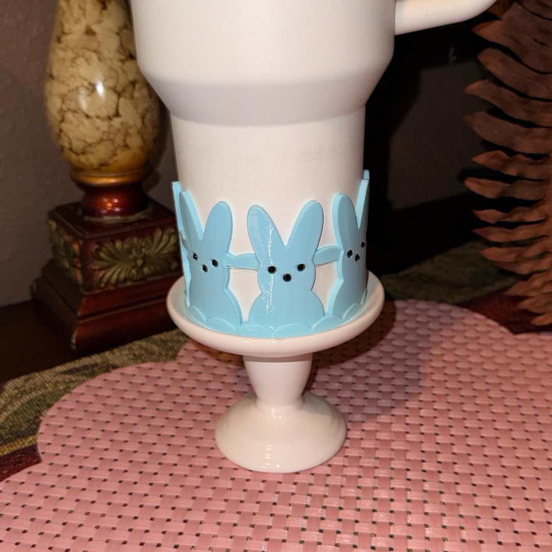 Easter Bunny Tumbler Boot, Tumbler Boot Sleeve, Pastel Easter Bunnies Spring, Fit's Stanley Tumblers, Protective Sleeve, CUSTOMIZE