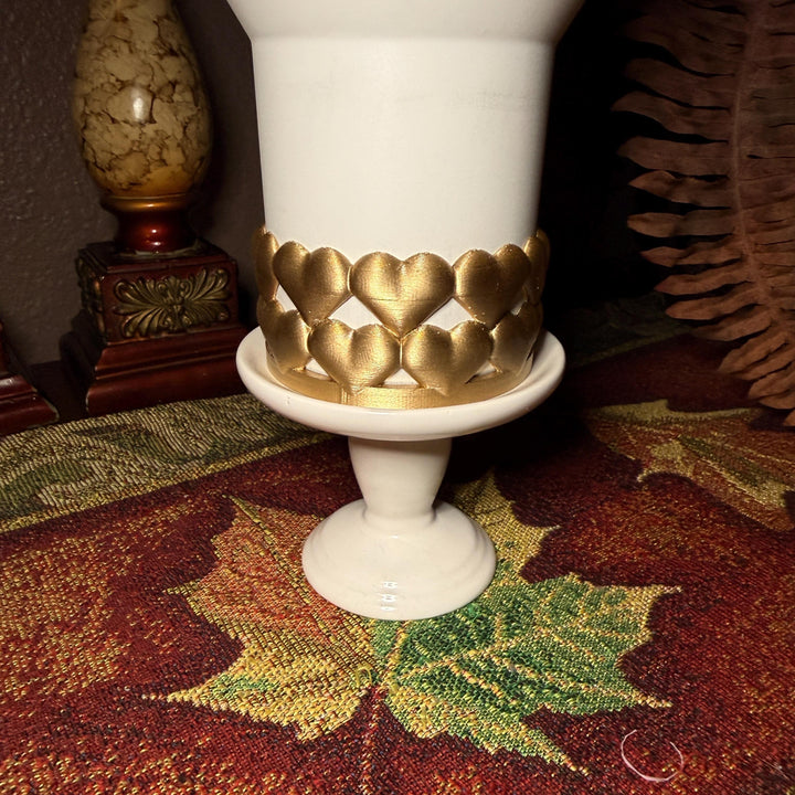 Puffy Heart Red Valentine Tumbler Boot and Topper, Fit’s 20 30 and 40 oz Stanley Tumblers and others, Quencher and Pro Tour, HOT SELLER