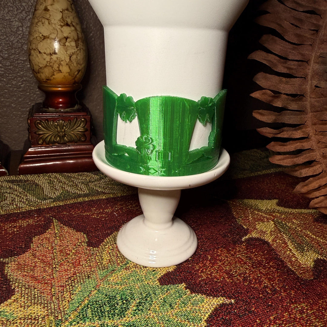 Leprechaun Hat Shamrock Tumbler Boot, Cup Boot Sleeve, St Patrick’s Day Clover, Fit's Stanley Tumblers, Protective Sleeve