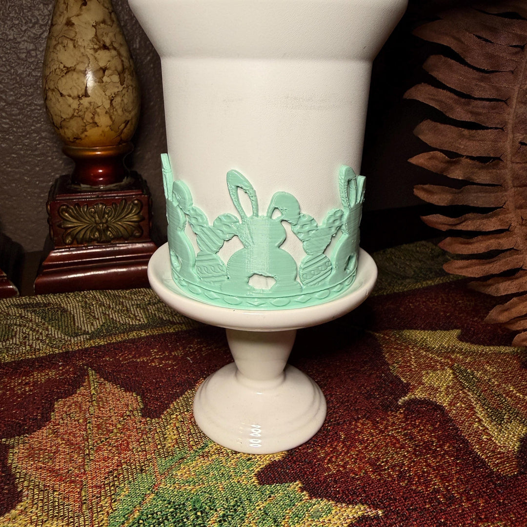 Easter Bunny Tumbler Boot, Tumbler Boot Sleeve, Pastel Easter Bunnies Spring, Fit's Stanley Tumblers, Protective Sleeve