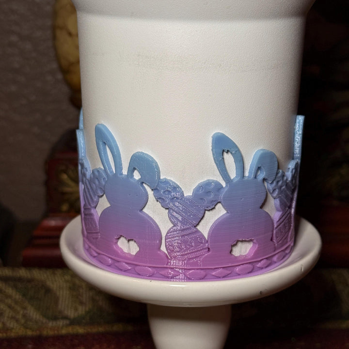 Easter Bunny Tumbler Boot, Tumbler Boot Sleeve, Pastel Easter Bunnies Spring, Fit's Stanley Tumblers, Protective Sleeve
