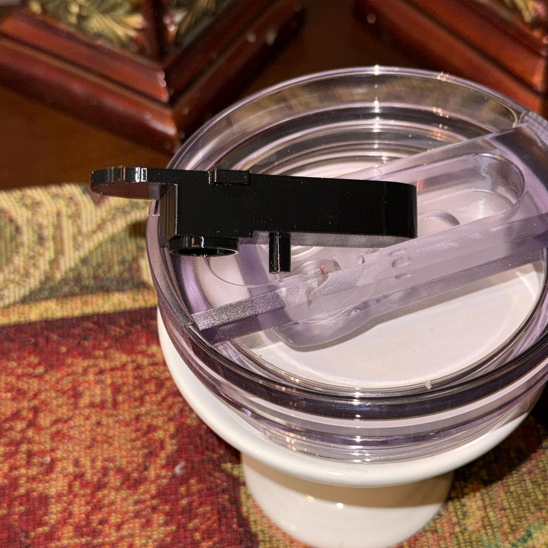 Stanley Pro Tour to Quencher Lid Conversion Adapter, PATENT PENDING, convert flip straw to regular straw, Fit's stanley 30 or 40 oz PT lids