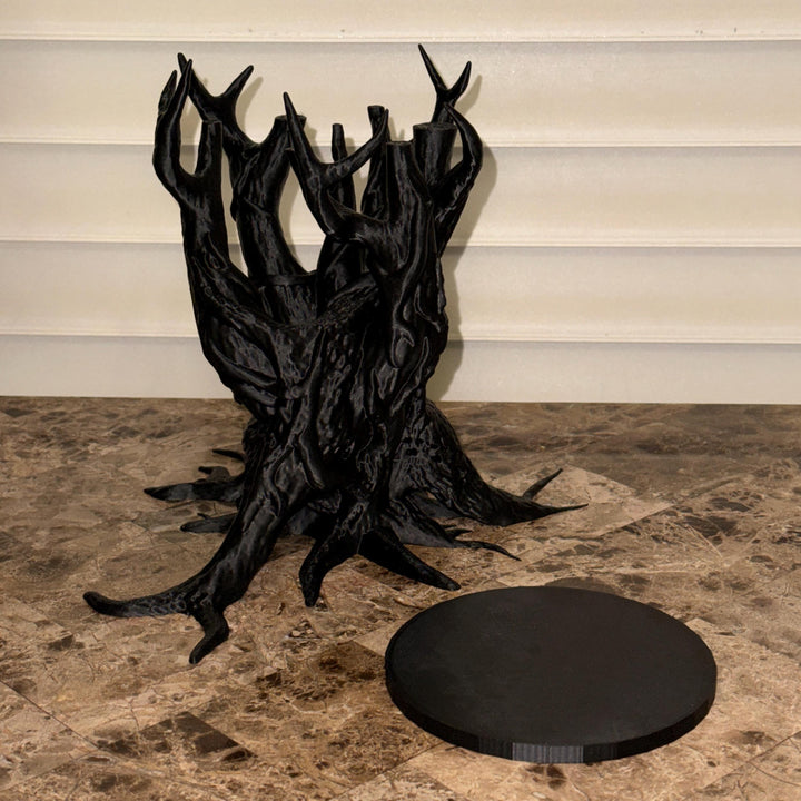 Spooky Wicked Creepy Dead Tree Candle Holders, Halloween Home Decor, Black Gothic Decor, shipping included in price