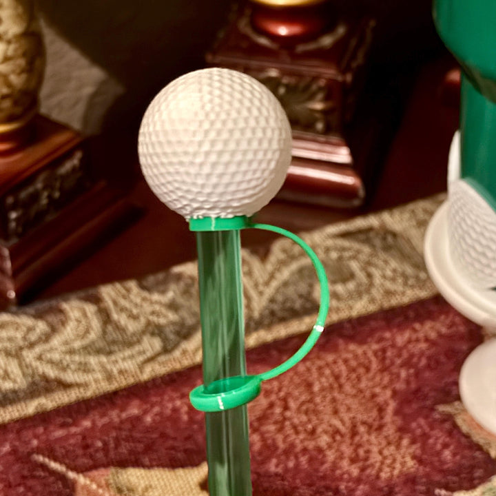 Golf Themed Tumbler Accessoties Collection with a tumbler topper, boot and Straw Topper for 20 30 or 40 oz Stanley Cups