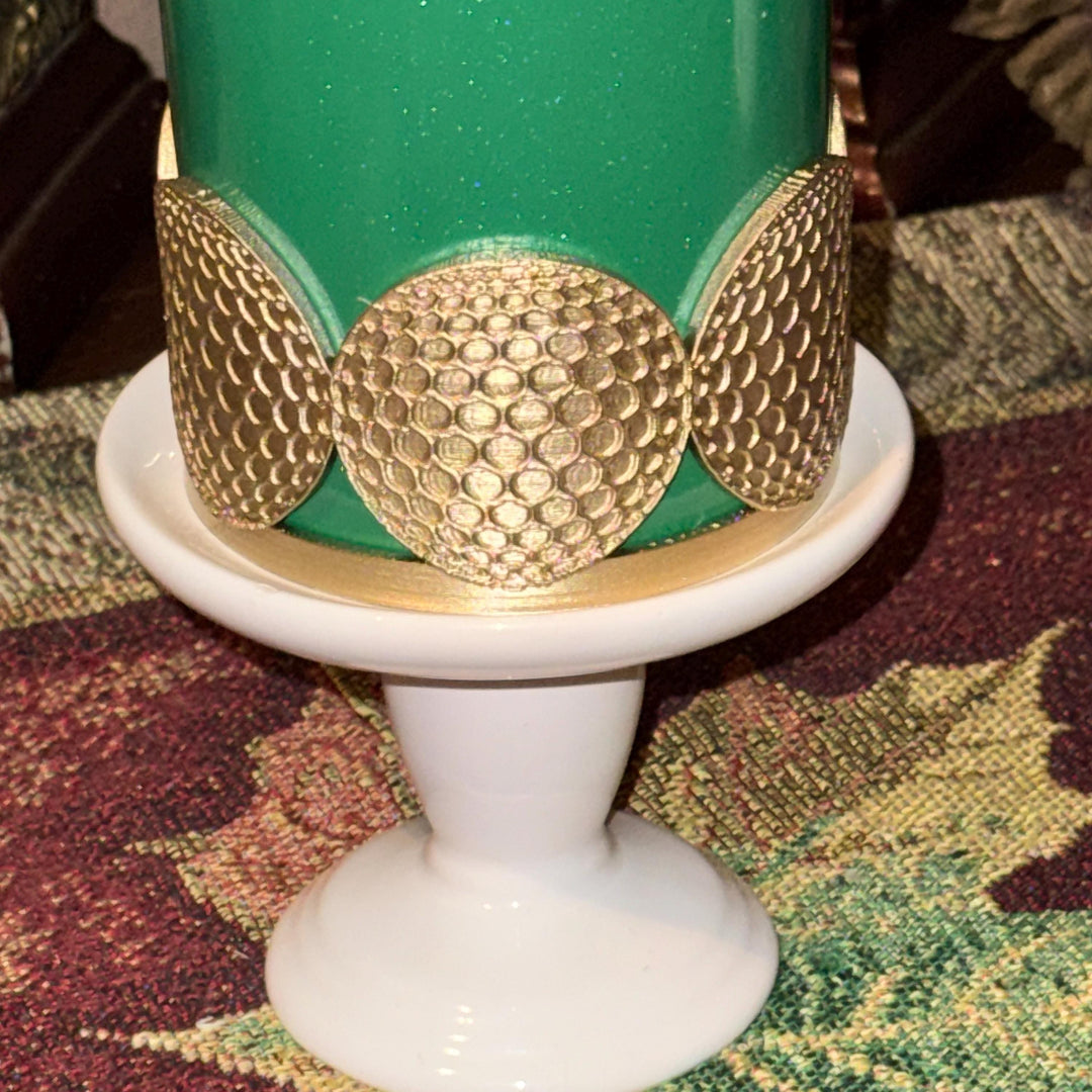 Golf Themed Tumbler Accessoties Collection with a tumbler topper, boot and Straw Topper for 20 30 or 40 oz Stanley Cups