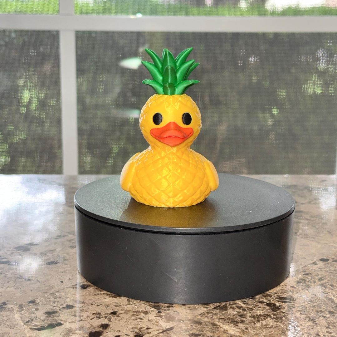 Tropical Pineapple Duck for duck enthusiasts, Dashboard Accessory, Fun Summer Road Trip Gift, Handmade Duckie Decor