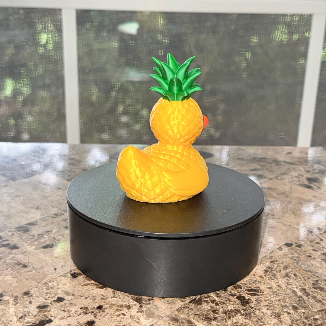 Tropical Pineapple Duck for duck enthusiasts, Dashboard Accessory, Fun Summer Road Trip Gift, Handmade Duckie Decor