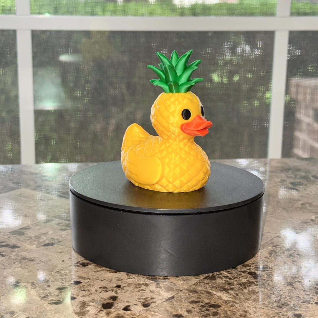 Tropical Pineapple Duck for duck enthusiasts, Dashboard Accessory, Fun Summer Road Trip Gift, Handmade Duckie Decor