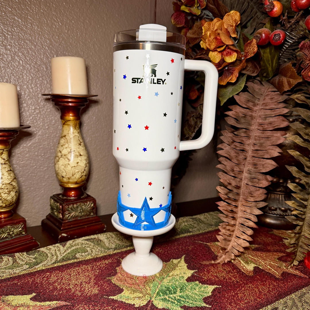 Red White Blue Tumbler Boot, fits Stanley Hydrojug Tumbler and can cooler, Cup Boot Sleeve, stars stripes Unique Gift,