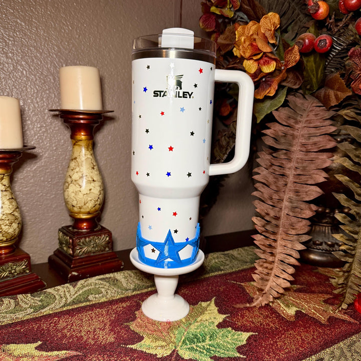 Red White Blue Tumbler Boot, fits Stanley Hydrojug Tumbler and can cooler, Cup Boot Sleeve, stars stripes Unique Gift,