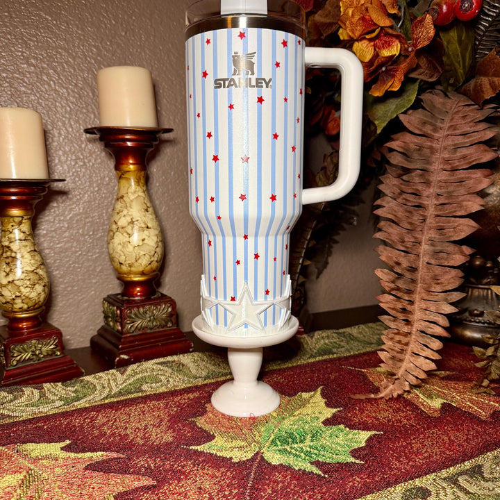 Red White Blue Tumbler Boot, fits Stanley Hydrojug Tumbler and can cooler, Cup Boot Sleeve, stars stripes Unique Gift,