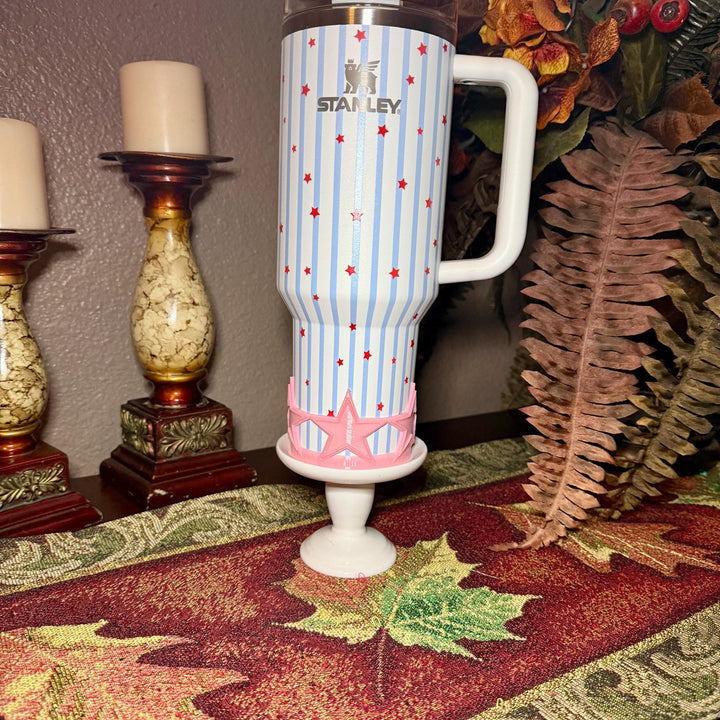 Red White Blue Tumbler Boot, fits Stanley Hydrojug Tumbler and can cooler, Cup Boot Sleeve, stars stripes red chili fireworks cream royal