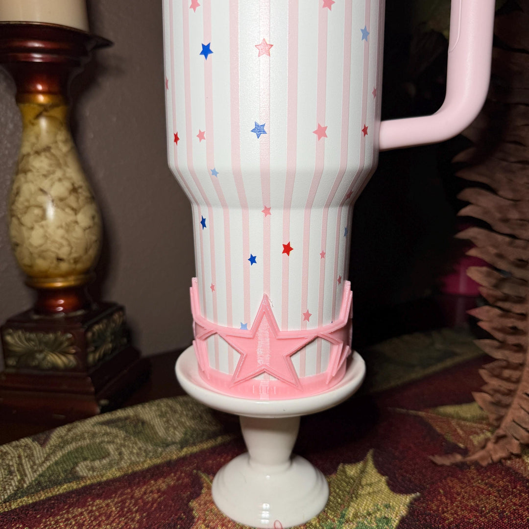 Red White Blue Tumbler Boot, fits Stanley Hydrojug Tumbler and can cooler, Cup Boot Sleeve, stars stripes Unique Gift,