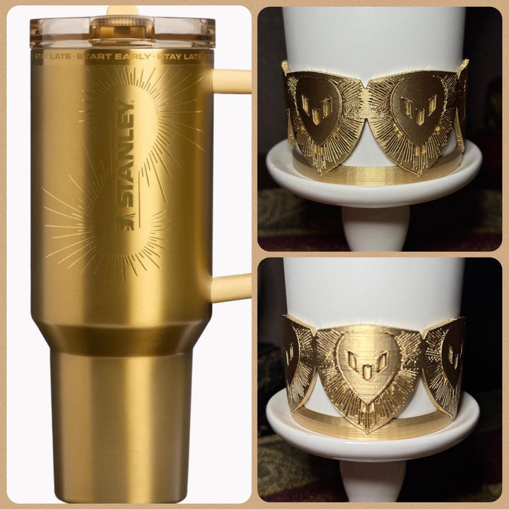 Messi Legacy Gold Emblem Tumbler Boot, Fits Stanley, Soccer Star, Jersey 10, Argentina Soccer Accessories
