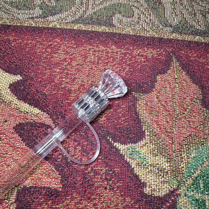 Fancy Rhinestone Diamond straw topper, straw cover emblished with rhinestones, straw cap, unique gift