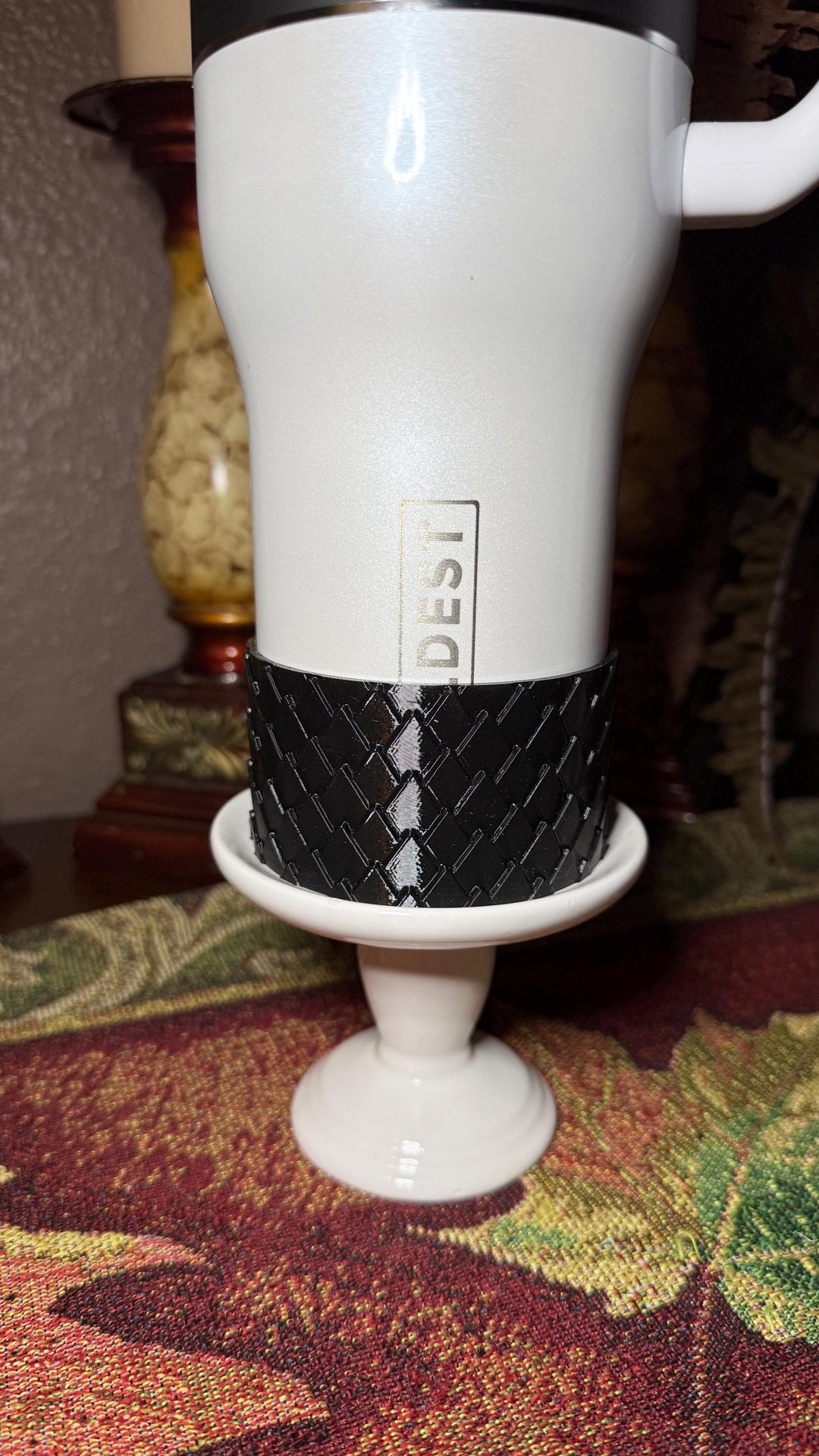 Dragon Scales Tumbler Boot, halo collar, fits your Stanley Coldest or Hydrojug Tumblers, Unique Gift