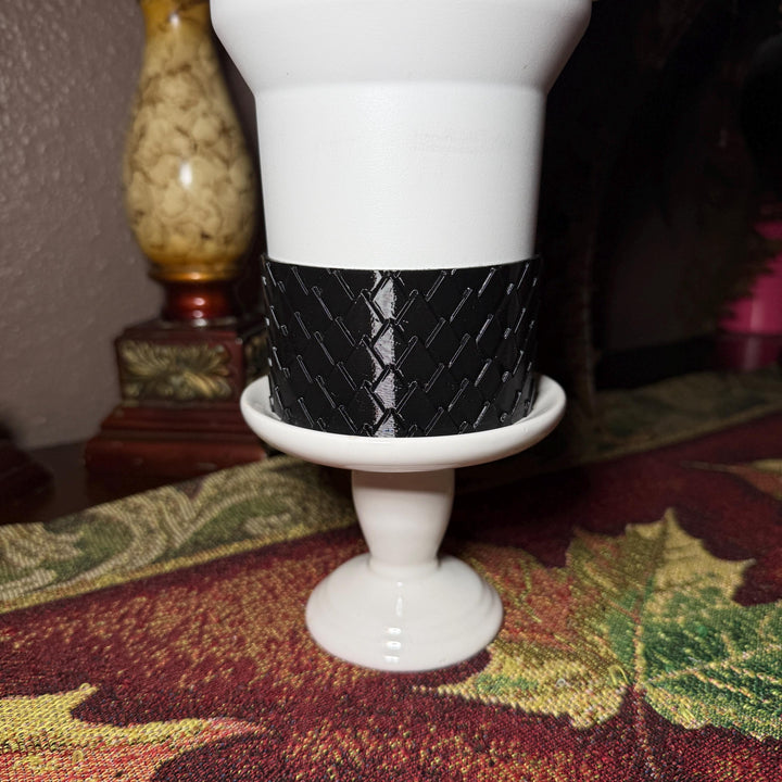 Dragon Scales Tumbler Boot, halo collar, fits your Stanley Coldest or Hydrojug Tumblers, Unique Gift