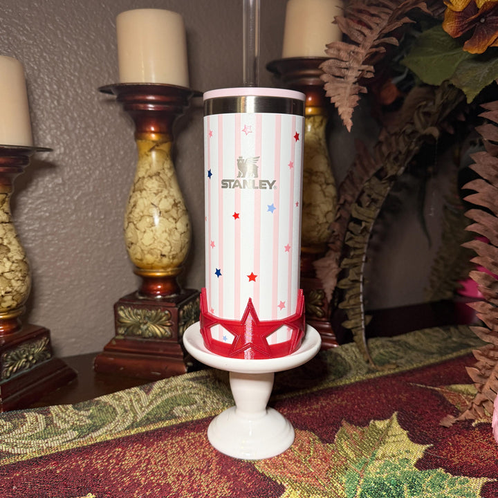 Red White Blue Tumbler Boot, fits Stanley Hydrojug Tumbler and can cooler, Cup Boot Sleeve, stars stripes Unique Gift,