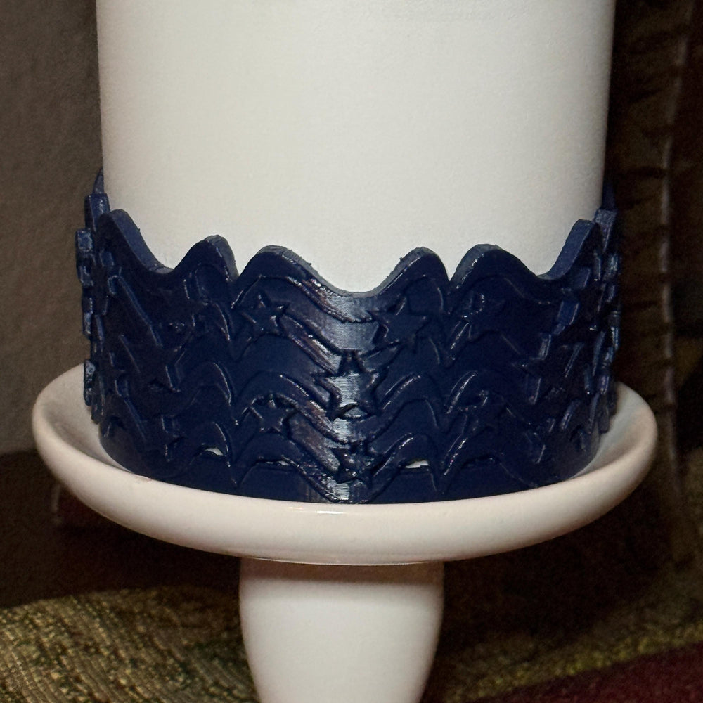 Red Silver Blue Tumbler Boot, fits Stanley Hydrojug Tumbler and can cooler, Cup Boot Sleeve, stars stripes red chili fireworks cream royal
