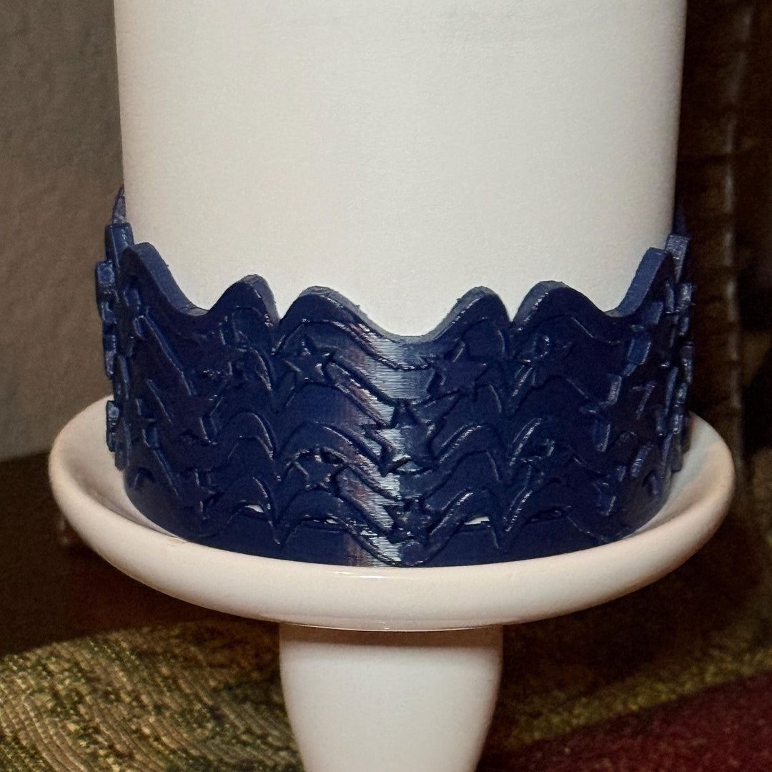 Red Silver Blue Tumbler Boot, fits Stanley Hydrojug Tumbler and can cooler, Cup Boot Sleeve, stars stripes red chili fireworks cream royal