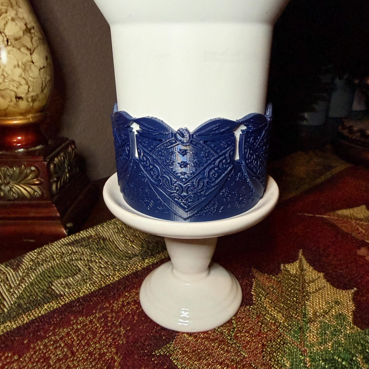 Red Blue Tumbler Boot, fits 32 or 40 oz Hydrojug Tumbler, Cup Boot Sleeve, bandanna paisly print