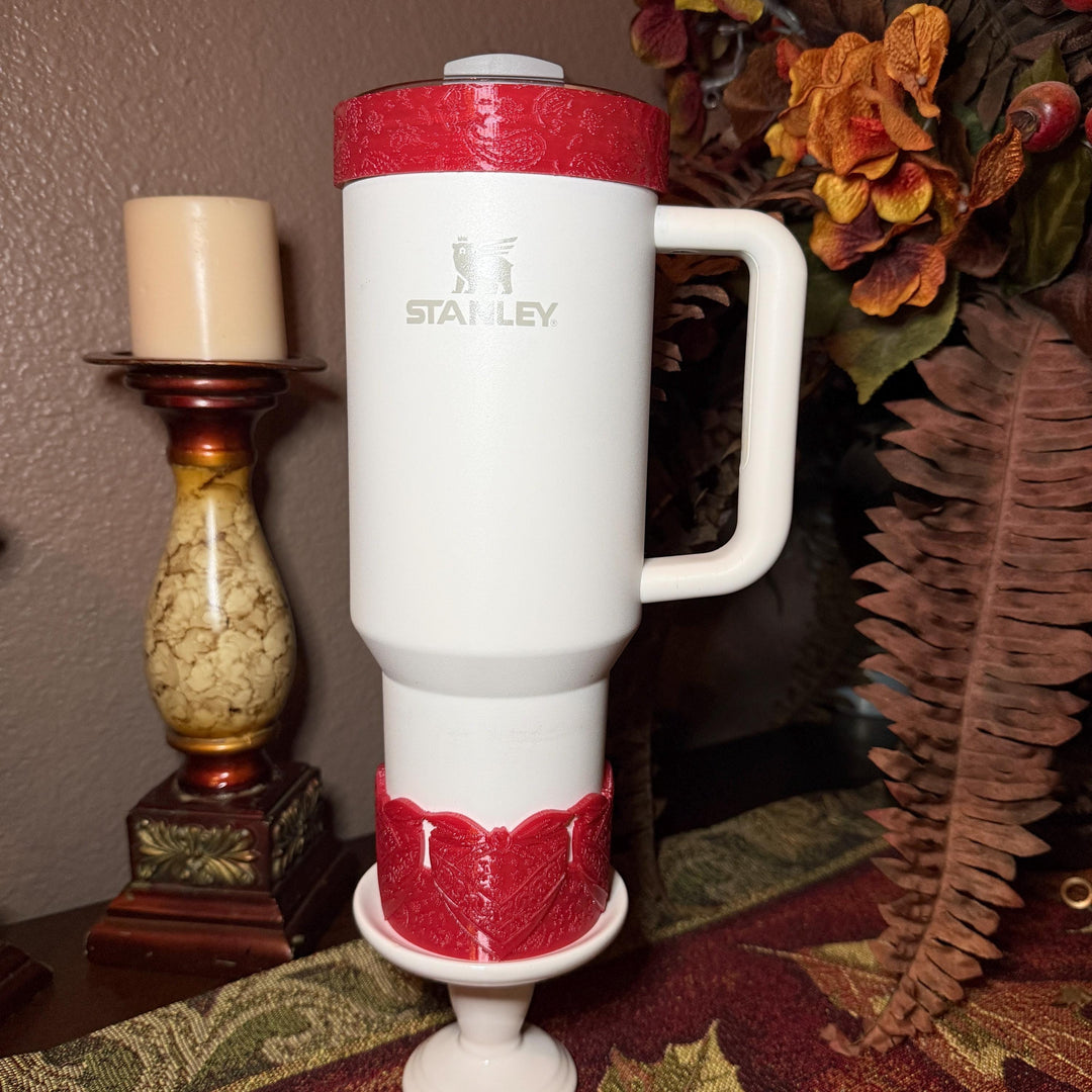 American Honey Red Blue Tumbler Boot or halo, fits 32 or 40 oz Hydrojug Tumbler, Cup Boot Sleeve, bandana paisly print