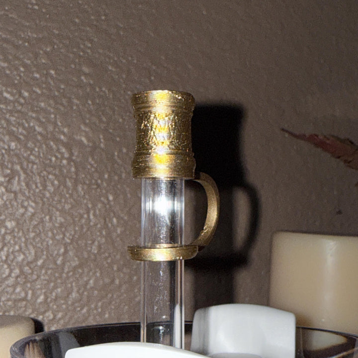 Fancy Straw Cap, gold silver rose gold straw cover, unique gift