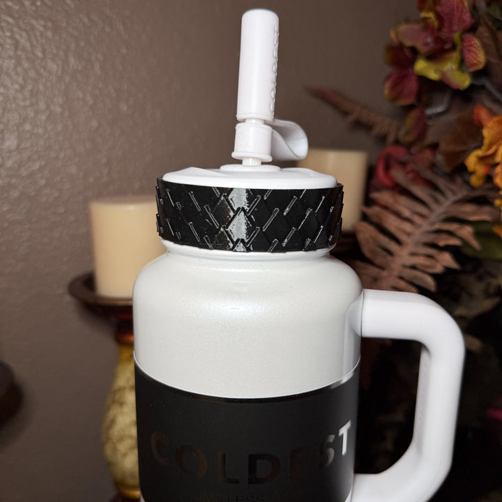 Dragon Scales Tumbler Boot, halo collar, fits your Stanley Coldest or Hydrojug Tumblers, Unique Gift